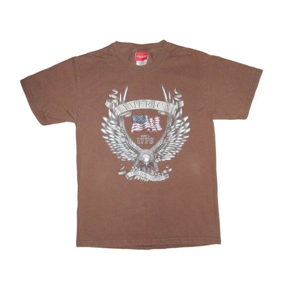 Sonoma Tops - Sonoma women’s small America 1776 eagle flag patriotic graphic tee vintage
